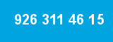926 311 46 15